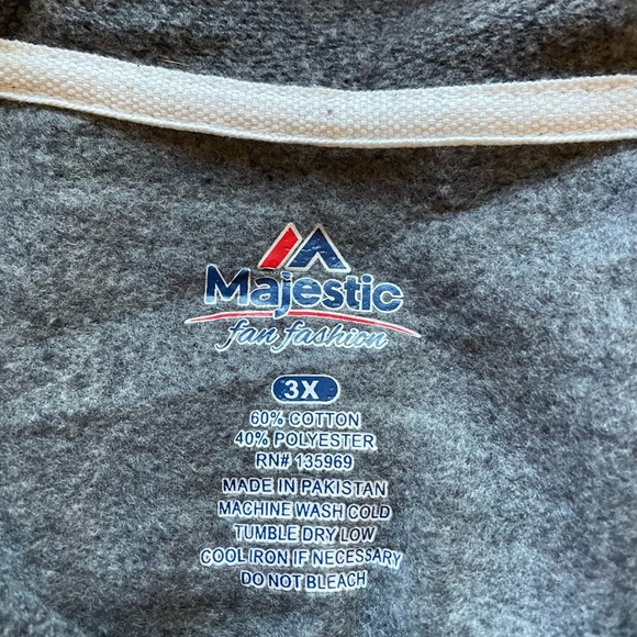 Patriots Plus Size Hooded Sweatshirt - Picture 3 of 3